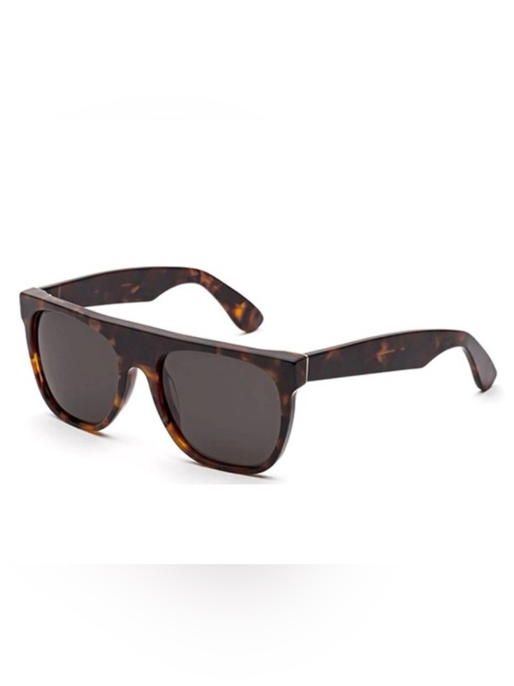 RetroSuperFuture Icons Flat Top Classic Havana Brown Sunglasses